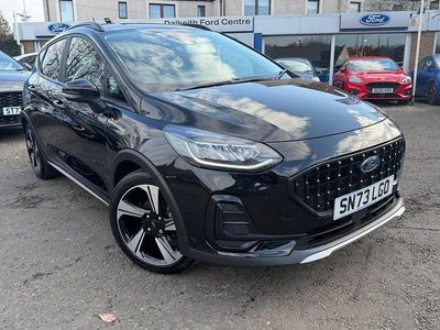 Used Ford Fiesta Active 100 HP (73 kW) 2023 Black Hatchback