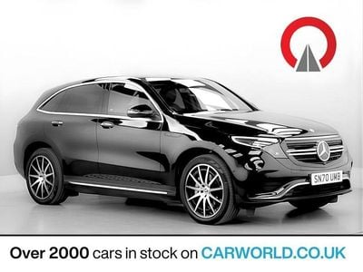 Black Used 2020 Mercedes EQC400 AMG line SUV | £21,700 (Super price)