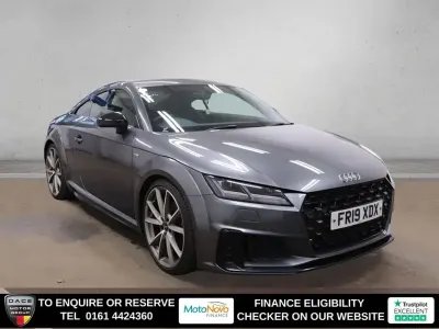 Begagnad Audi TT Black Edition 197 HK (144 kW) 2019 Grå Sportkupé