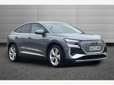Used Audi Q4 e-tron S-Line 150 kW (204 HP) 2023 Grey SUV