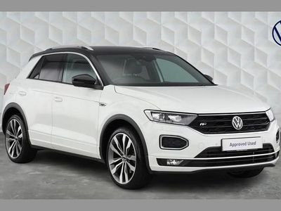 Used VW T-Roc R-line 190 HP (139 kW) 2021 White SUV
