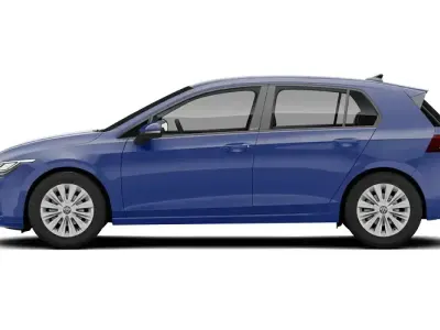 Used VW Golf VII Edition 150 HP (110 kW) 2020 Blue Hatchback