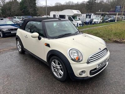 Used Mini Cooper D Cabriolet 2011 White Cabriolet