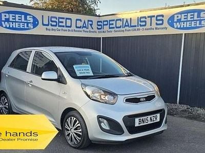 Silver Used 2015 Kia Picanto Air Hatchback | £2,975 (Good price)