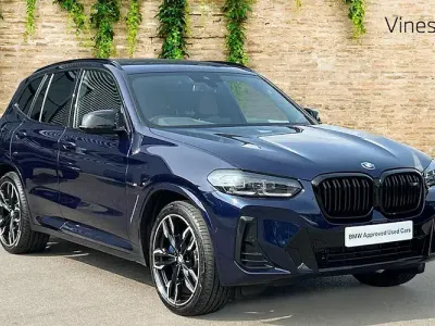 Used BMW X3 M Sport 360 HP (264 kW) 2022 Blue SUV