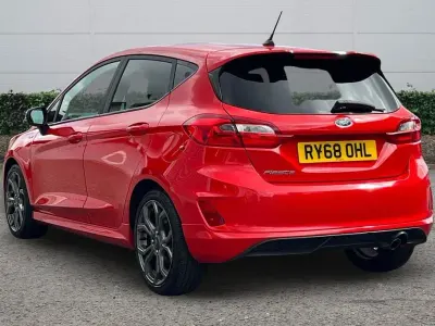 Used Ford Fiesta ST-Line 101 HP (74 kW) 2019 Red Hatchback