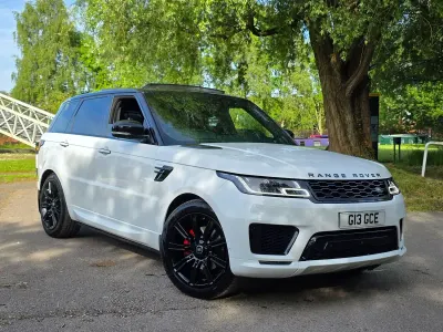 Used Land Rover Range Rover Sport Autobiography Dynamic 306 HP (225 kW) 2018 White SUV