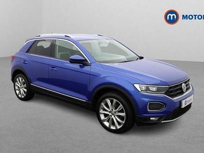 Blue Used 2019 VW T-Roc SEL SUV | £14,599 (Fair price)