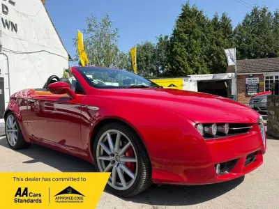 Used Alfa Romeo Spider 185 HP (136 kW) 2008 Red Cabriolet