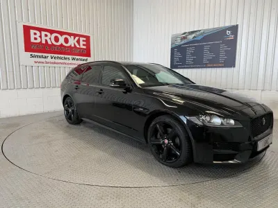 Used Jaguar XF R-Sport 2018 Black Estate