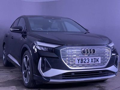 Black Used 2023 Audi Q4 Sportback e-tron S-Line SUV | £26,999 (Fair price)