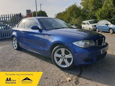 Used BMW 120 Coupé 2009 Blue Coupe