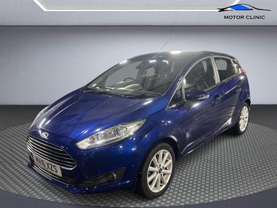 Usado Ford Fiesta Titanium 2016 Azul Citadino
