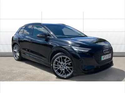 Used Audi Q4 e-tron Comfort 150 kW (204 HP) 2021 Black SUV
