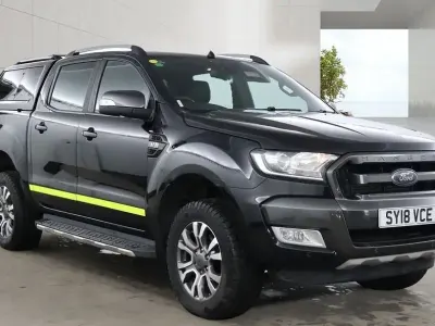 Used Ford Ranger Wildtrack 200 HP (147 kW) 2018 Black Pickup