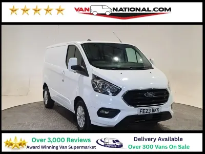 Used Ford Transit Custom Limited 130 HP (95 kW) 2023 White Van