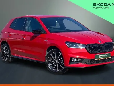Used Skoda Fabia Monte Carlo 147 HP (108 kW) 2025 Velvet red metallic Hatchback