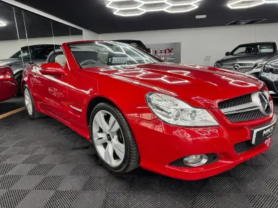Used Mercedes SL350 2008 Red Cabriolet