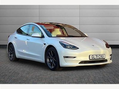 White Used 2021 Tesla Model 3 Long Range AWD Sedan | £16,995 (Fair price)