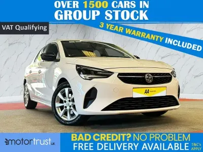Używany Vauxhall Corsa Design Edition 100 KM (73 kW) 2023 Biały Hatchback