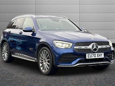 Brilliant blue Used 2020 Mercedes 220 AMG Line Premium Estate | £30,133 (Expensive)
