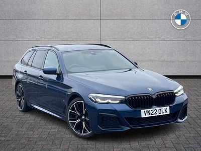 Used BMW 520 M Sport 190 HP (139 kW) 2022 Blue Estate