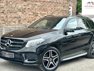 Käytetty Mercedes GLE250 AMG 204 HP (150 kW) 2018 Musta Farmari