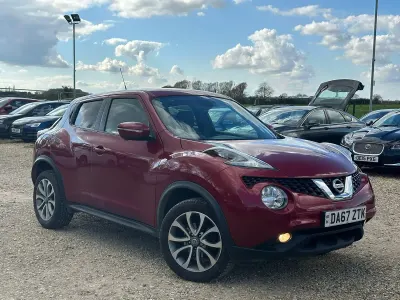 Used Nissan Juke Tekna 2017 Red SUV