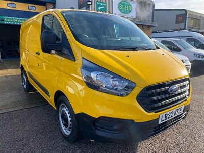 Used Ford Transit Custom S 2022 Yellow Van