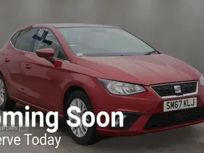 Used Seat Ibiza Design 75 HP (55 kW) 2017 Red Hatchback