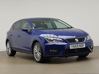 Used Seat Leon SE Dynamic 130 HP (95 kW) 2020 Blue Hatchback