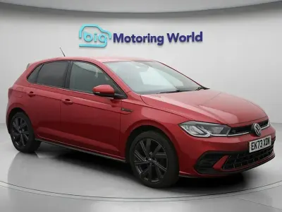 Używany VW Polo R-line 95 KM (69 kW) 2023 Czerwony Hatchback