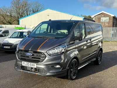 Used Ford Transit Custom Sport 185 HP (136 kW) 2020 Grey Van