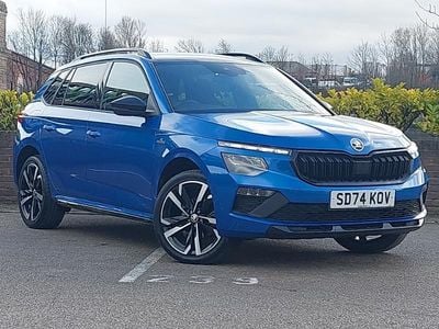 Used Skoda Kamiq Monte Carlo 116 HP (85 kW) 2024 Blue SUV
