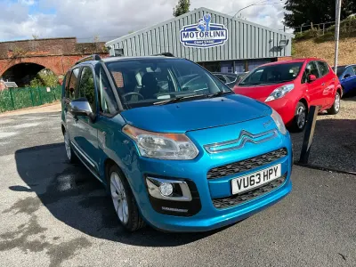 Used Citroën C3 Picasso SELECTION 95 HP (69 kW) 2013 Blue MPV