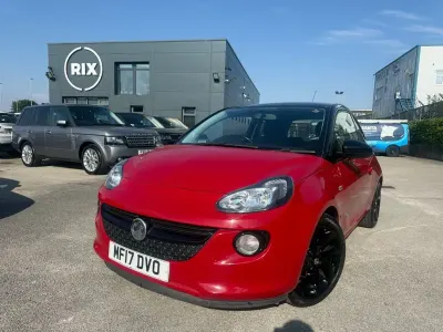 Used Vauxhall Adam S 70 HP (51 kW) 2017 Red Hatchback
