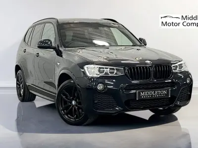 Used BMW X3 M Sport 258 HP (189 kW) 2015 Black SUV