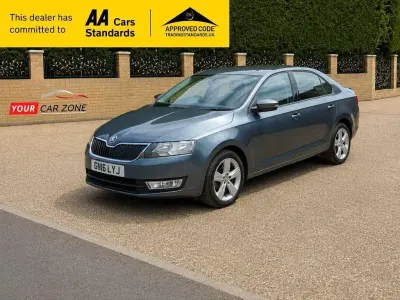 Used Skoda Rapid SE 125 HP (91 kW) 2016 Grey Hatchback