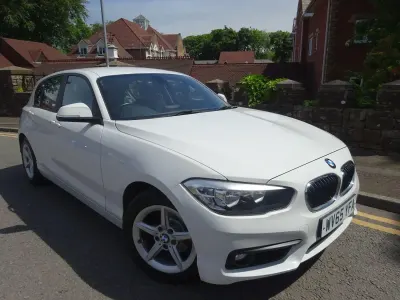 Used BMW 116 Efficient Dynamics 2015 White Hatchback