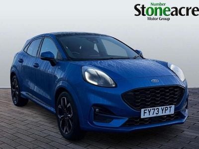 Blue Used 2023 Ford Puma ST-Line X SUV | £16,995 (Fair price)