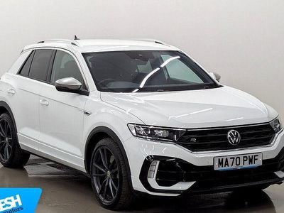 Used VW T-Roc R 300 HP (220 kW) 2020 White SUV