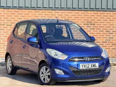 Used Hyundai i10 Active 86 HP (63 kW) 2012 Blue Hatchback