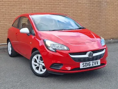 Używany Vauxhall Corsa 75 KM (55 kW) 2016 Czerwony Hatchback