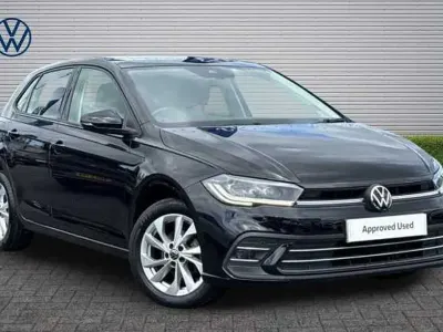 Used VW Polo Style 95 HP (69 kW) 2022 Black Hatchback