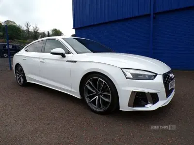 Used Audi A5 S-Line 2023 White Coupe