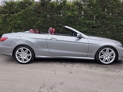 Used Mercedes E350 AMG Line Premium 2016 Silver Cabriolet