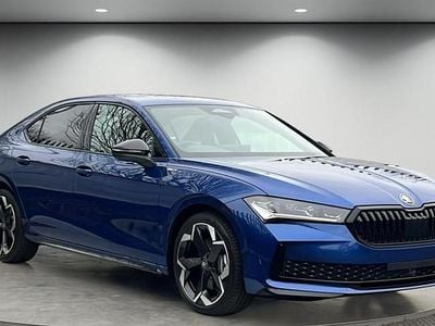 New Skoda Superb SportLine 204 HP (150 kW) 2026 Cobalt blue metallic Hatchback