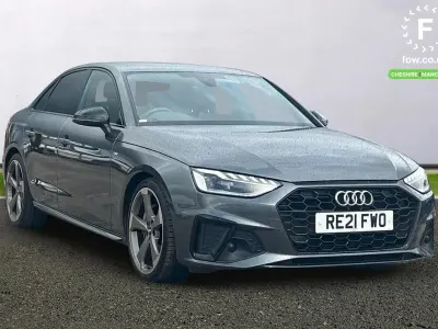 Used Audi A4 Black Edition 2021 Grey Sedan