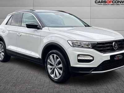 Used VW T-Roc Design 115 HP (84 kW) 2019 White SUV