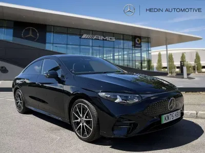 Used Mercedes CLA 250+ AMG line 200 kW (272 HP) 2025 Black Sedan
